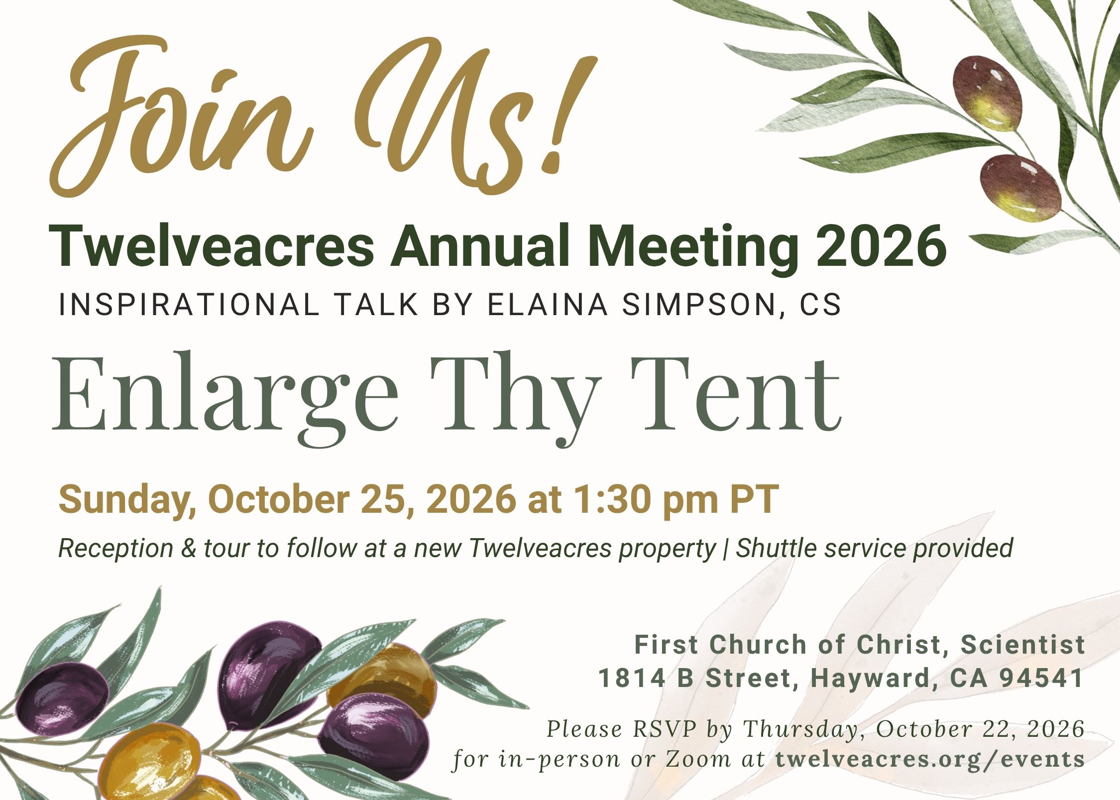 Annual Meeting Invitation 2026